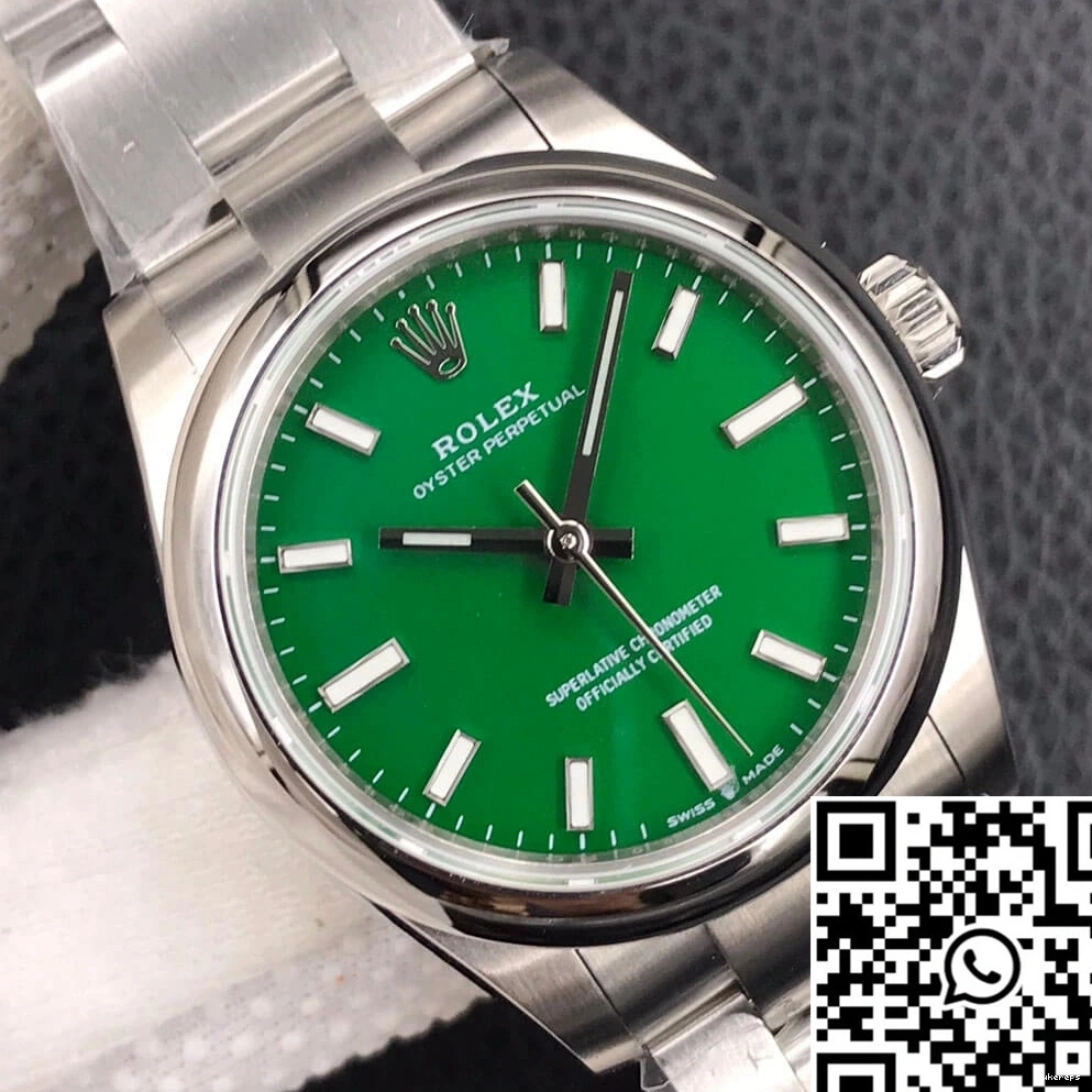 Factory Oyster 31MM Perpetual Dial M277200-0006 SoftTouch 1309 Green EW Rolex 0713